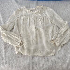 Aritzia Wilfred Long Sleeve Top - size S